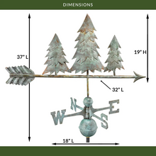 Load image into Gallery viewer, Pine Trees Weathervane