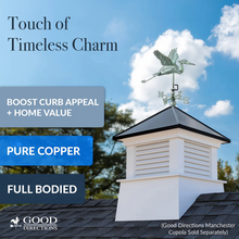 Load image into Gallery viewer, Blue Verde Blue Heron Cottage Weathervane
