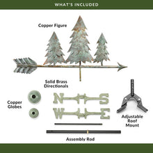 Load image into Gallery viewer, Pine Trees Weathervane
