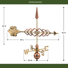 Load image into Gallery viewer, Smithsonian Arrow Weathervane
