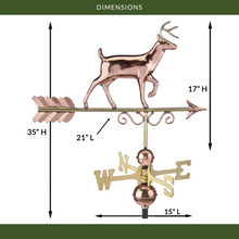 Load image into Gallery viewer, Proud Buck Weathervane
