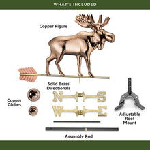 Load image into Gallery viewer, Moose Weathervane with Arrow
