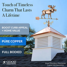 Load image into Gallery viewer, Moose Weathervane with Arrow
