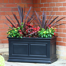 Load image into Gallery viewer, Covington Self-Watering Planter 30” Trough
